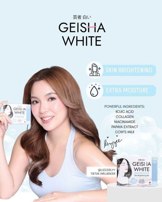 Savon Geisha White Fresh Extra Moisture Kojic 3x65g