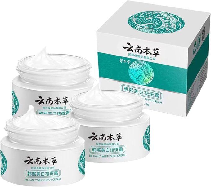 DR HANCY – Crème Anti-Taches 50g  Éclaircissante • Uniformise le teint • Hydrate et protège