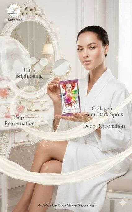 LADY'S FRESH POUDRE MAGIC ÉCLAIRCISSANTE & ANTI-ÂGE