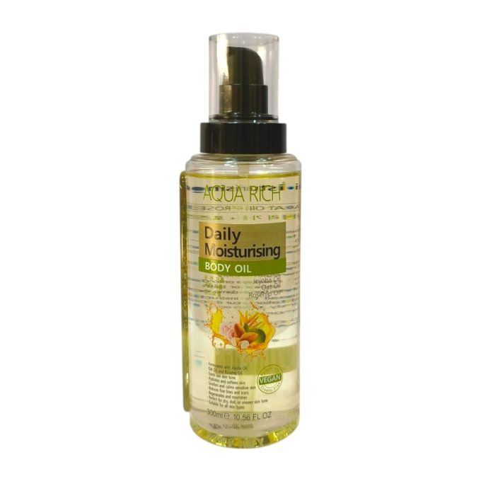 Aqua Rich Daily Moisturizing Body Oil – 300ml