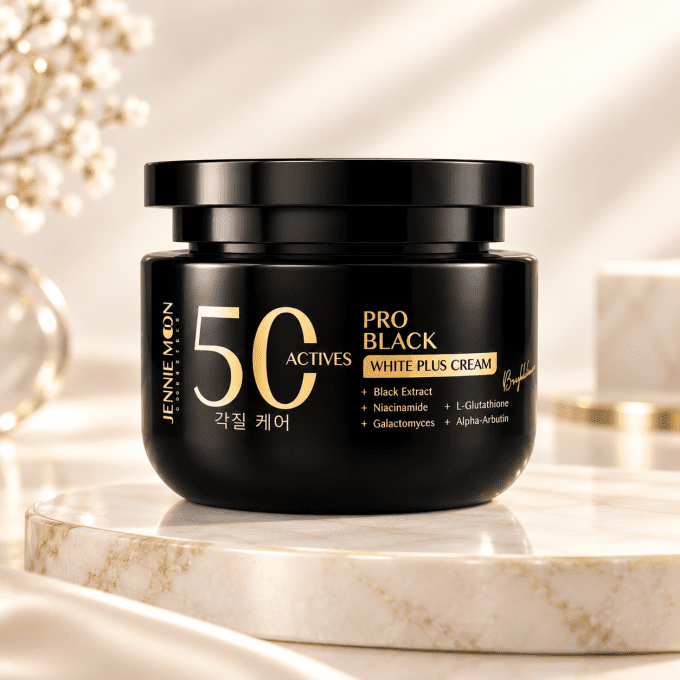 JENNIE MOON Pro Black Ginseng White Plus Cream 250 g – crème corps éclat et anti-taches