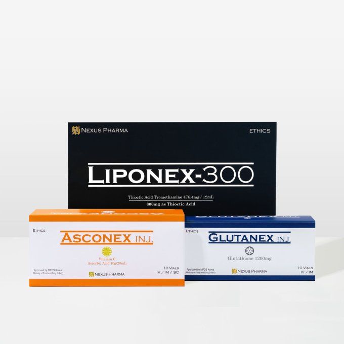 Glutanex IV Set – Glutathion + Vitamine C + Acide Thioctique