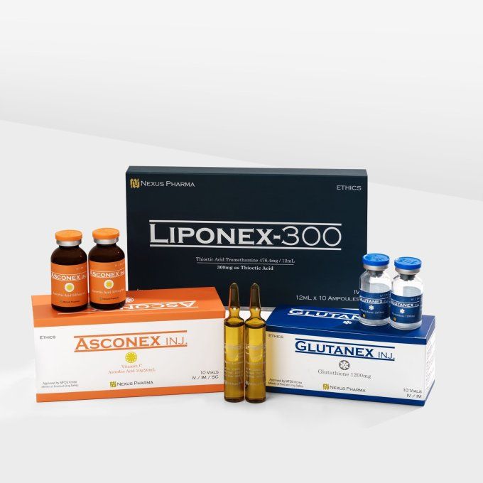 Glutanex IV Set – Glutathion + Vitamine C + Acide Thioctique