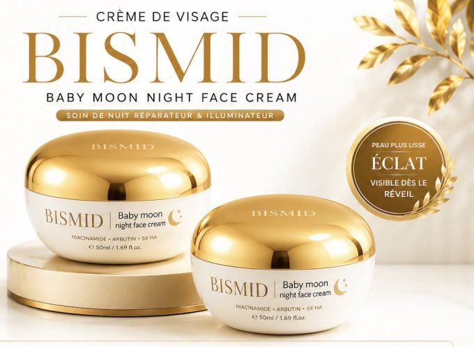 BISMID Baby Moon Night Face Cream