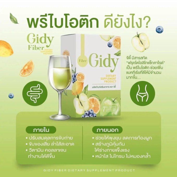 GIDY FIBER DIETARY SUPPLEMENT