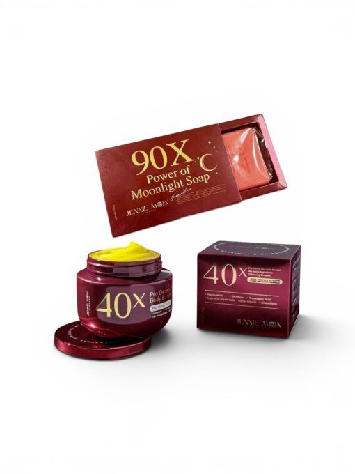 JENNIE MOON – Pack Gluta Glow Lyco Blink & Savons Éclat