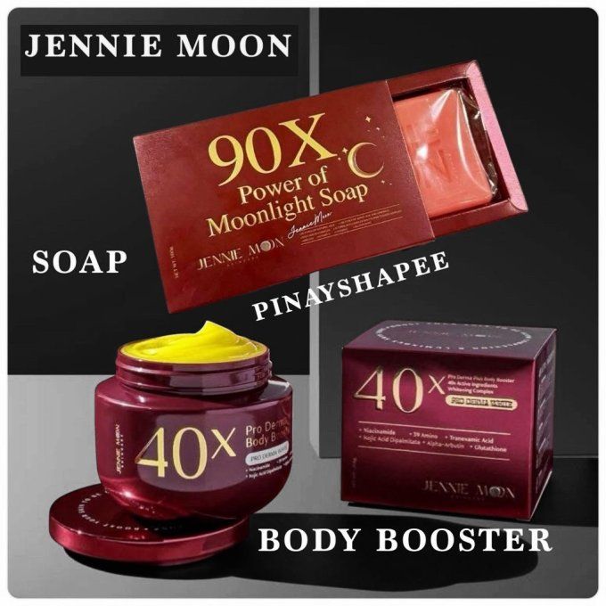 JENNIE MOON – Pack Gluta Glow Lyco Blink & Savons Éclat