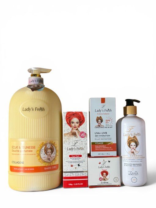 Routine Lady’s Fresh Éclat & Jeunesse – Kit complet 5 produits 