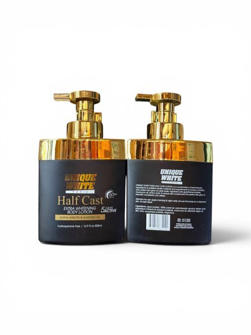 UNIQUE WHITE PARIS – Half Cast Lait Corps 500 ml