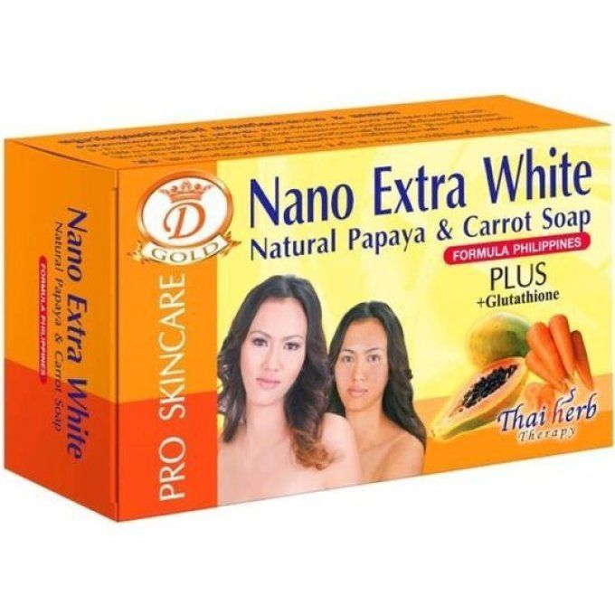 NANO EXTRA WHITE-SAVON ECLAIRCISSANT 160g