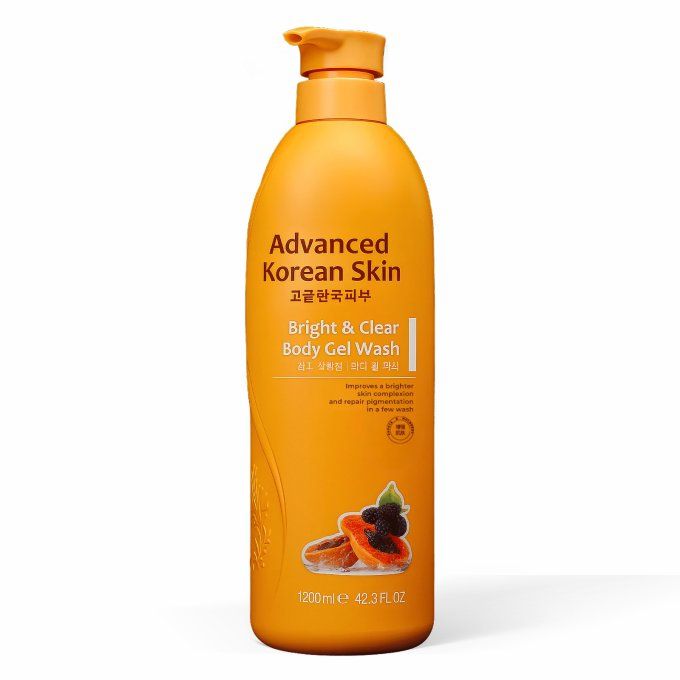 Advanced Korean Skin – Gel douche Bright & Clear 1200 ml.