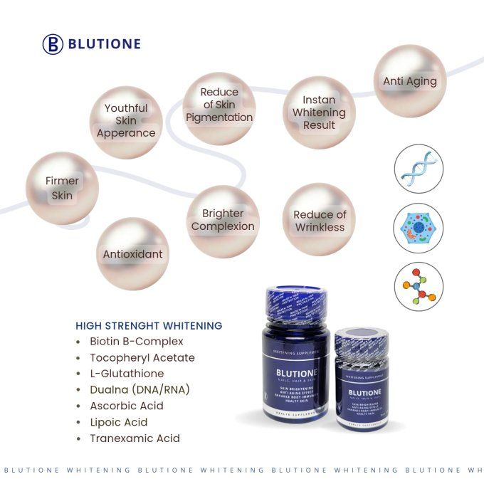 BLUTIONE L-glutathion complément alimentaire